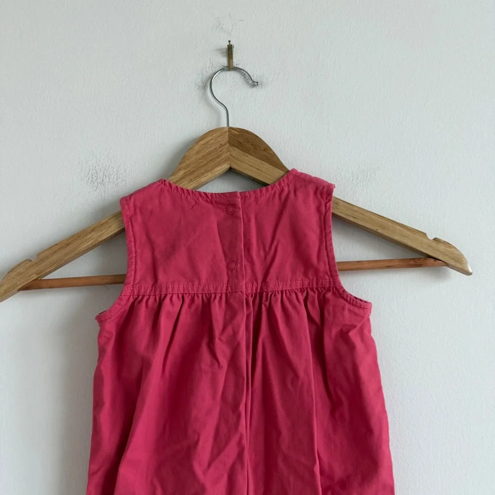 Vintage 90s Gymboree‎ Smocked Butterfly Romper Size 18-24 Months